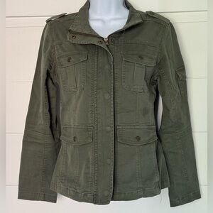 Kensie Women's Utility Jacket in Olive, Women’s S